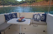Private speedboat Trip to Elapfiti Islands, Blue&Three Green Cave