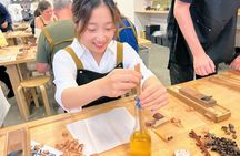 Shinjuku Chopstick Making and Local Food Walking Tour