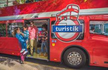 Discover Santiago: Tourist Bus, Cerro San Cristobal and Wine