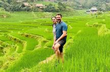 Pu Luong Day Tour:Trek Villages,Bamboo Rafting, cave or Waterfall