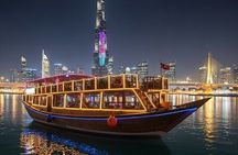 Dubai Creek Dhow Cruise with BBQ and Show