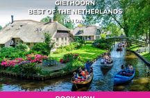 Giethoorn Day Trip from Amsterdam with Boat Trip and Snacks