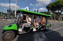 Rome Sunrise Golf Cart Tour with Breakfast & Top Landmarks