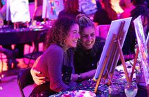 Sip & Paint in the Dark with Bottomless Wine