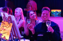 Sip & Paint in the Dark with Bottomless Wine