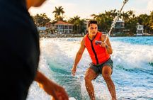 Miami Wakesurf and Skyline Boat Cruise