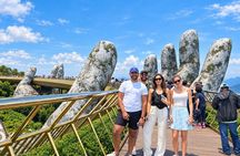 Ba Na Hills Golden Bridge and Marble Mountains Private Day Tour