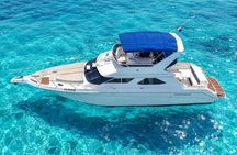 Deluxe Yacht 48FT with FlyBrige Rental in Cancun