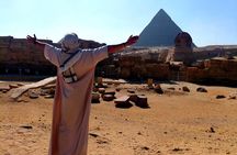 Private Half Day Tour to 3 Giza Pyramids and Great Sphinx
