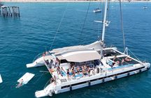 Barcelona Catamaran Cruise with Swim Tapas FREE Pass NightClub