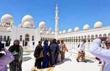 Private Abu Dhabi Grand Mosque, Palace & Highlights from Dubai