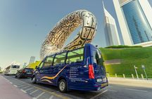 Dubai Panoramic Bus City Tour with Abra Ride & Food Tastings