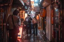 Tokyo Street Photography fish eye and flash and instax Photo