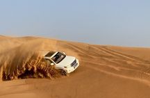 Premium Desert Safari with VIP Lounge, Quad, Camel Ride & Dinner