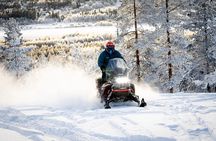 Snowmobile Safari to the Wilderness with Lunch