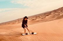 Dubai Morning Desert Safari Camel Falcon Sandbording & Buggy ATV