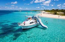 Icacos or Vieques All-Inclusive Snorkel & Waterslide Boat Tour
