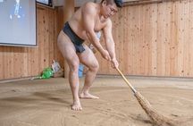 Tokyo Sumo Morning Practice Tour w/ Ring-Side Seat + Photo Shoot