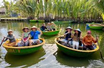 Hoi An Private Basket Boat, Lantern Making & Hoai River Boat Ride