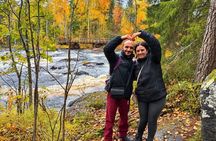 Santa Claus Village & Rovaniemi Nature, City Tour with Local BBQ