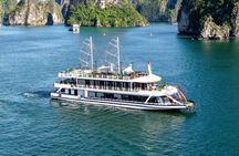 FromHanoi: Halong Bay Luxury Day Cruise: Lunch&Cave, Kayak, Swim