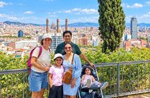 Barcelona Montjuic Tour for children with Cable Car and Special Map