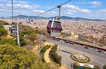 Barcelona Montjuic Tour for children with Cable Car and Special Map