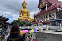 Bangkok: Wat Paknam & Thai Cooking with Private Hotel Transfer