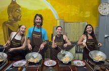 Bangkok: Wat Paknam & Thai Cooking with Private Hotel Transfer