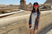 Full-Day Private Tour: Giza Pyramids, Sphinx, Saqqara & Memphis