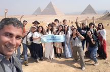 Full-Day Private Tour: Giza Pyramids, Sphinx, Saqqara & Memphis