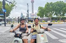 3 Hours Shanghai Highlights: E-Scooter Tour & Foodie Experience