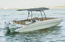30 Foot Private Boat In Cartagena Islands For Up To 8 People