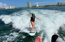 Private Wakesurf & Wakeboard in Cancun's Turquoise Waters 2 Hours