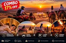 Combo (17% Off): Hammam & Agafay Quad, Camel Ride & Dinner Show
