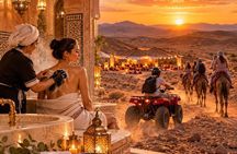 Combo (17% Off): Hammam & Agafay Quad, Camel Ride & Dinner Show