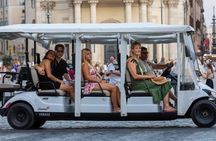Rome Panoramic Golf Cart Tour, Hidden Gems with Coffee & Gelato