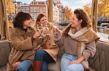 Amsterdam 2hour small group canal cruise with snacks & opt drinks