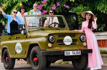 Hanoi Jeep Tour: Ride with an Ao Dai & Conical Hat Guide