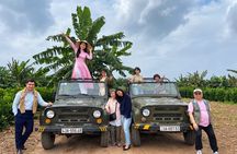 Hanoi Jeep Tour: Ride with an Ao Dai & Conical Hat Guide