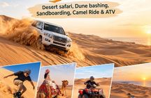Doha: Desert safari, Dune bashing, Sandboarding, Camel Ride & ATV