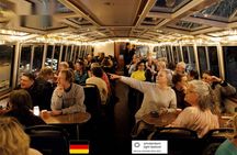 Amsterdam Light Festival Glass Roof Cruise in German with Drinks