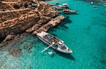 Malta: Comino, Blue Lagoon & Caves - swim, snorkel & slide