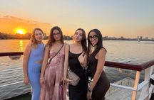 Cairo Nile River Dinner Cruise with Belly Dance Tanoura & Pickup