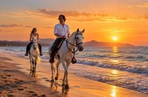 Bodrum: Beach Horseback Riding with Sunset Option