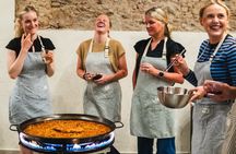 Barcelona: Paella & Tapas Cooking Class with Sangria Making