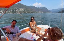 Lake Como: Self Drive Boat Rental Without License; from Cernobbio