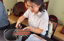 Igusa Weaving Workshop in Kurashiki Bikan District, Café Option