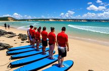 Noosa: Learn To Surf Safari & Beach 4×4 Tour