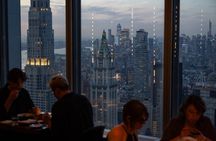 Dining with Skyline Views at Manhatta